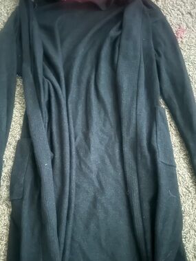 a new day Black Knit Open Cardigan